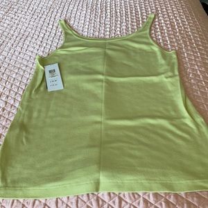 Eileen Fisher green tank top